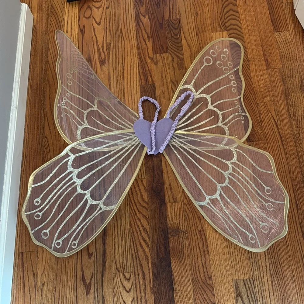 Pottery Barn Kids Lavender Fairy Costume 4-6 - Picture 5 of 5